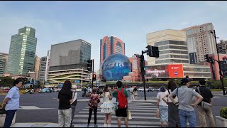 Xujiahui｜Walking Shanghai City 4K｜Shopping Mall｜Xintiandi｜Middle Huaihai Road｜Metro City Shopping