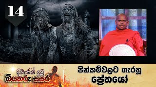 14. දිවැසින් දුටු බියකරු සසර | පින්කම්වලට ගැරහූ පේ‍්‍රතයෝ.