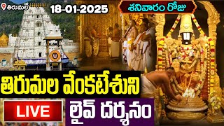 LIVE: శనివారం తిరుమల వెంకటేశుని లైవ్ దర్శనం | Tirumala Tirupati  Venkateswara Live Darshan #balaji