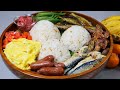 Pinoy Breakfast Overload | Filipino Breakfast | Breakfast Ideas | pagkaing Pinoy