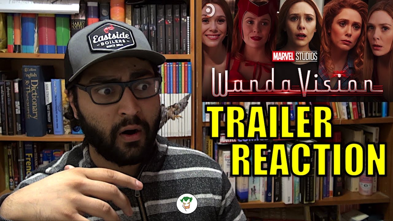 Wandavision Official Trailer Reaction Youtube