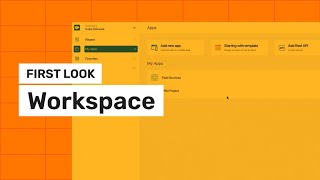 Kuika First Look - #1 Workspace