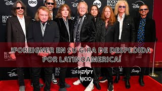 ¡Foreigner y su gira de despedida por latinoamerica! 🎶