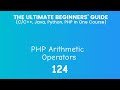 124. PHP Arithmetic Operators