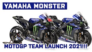 Monster Energy Yamaha MotoGP Team Launch 2021 | Yamaha Presents New Era With Quartararo and Vinales