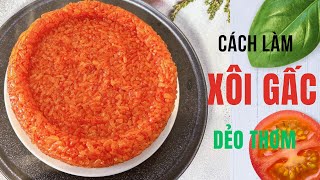 Bí Quyết Nấu Xôi Gấc Dẻo Thơm, Màu Đỏ Đẹp, Đậm Đà Hương Vị - Ai Cũng Có Thể Làm Được