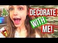 DECORATE FOR CHRISTMAS WITH ME! Vlogmas Day 1!