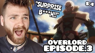 AINZ IS EVERYWHERE??!!! | OVERLORD - EPISODE 3 | SEASON 4 | New Anime Fan! | REACTION