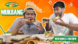 Brothers Burger Mukbang