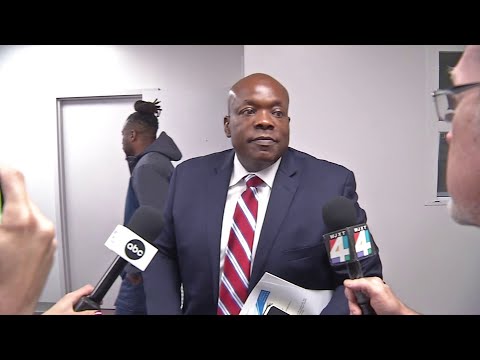 Jacksonville Housing Authority CEO answers questions from the media