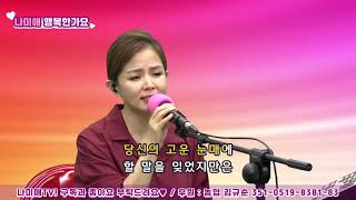 나미애 라이브 - 잃어버린 정 (원곡 : 김수희)