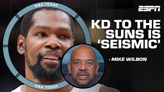 The news of trading Kevin Durant to the Phoenix Suns is 'SEISMIC' - Mike Wilbon | NBA Today