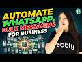 Automate WhatsApp Bulk Messaging for Business