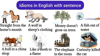 Idioms | daily use English vocabulary | Idioms And phrases | Vocabulary in English