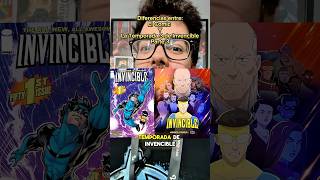 Diferencias del comic de la tercera temporada de Invencible Episodio 3 #invincible #shorts #amazon