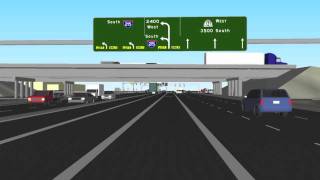 I-215 West and 3500 South Animation