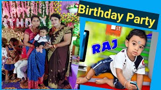 Birthday Party କେ ଜିମା ନାନି ଘର ।। Happy Birthday Raj Beta🎂