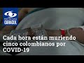 ¡Ojo con el autocuidado! Cada hora están muriendo cinco colombianos por COVID-19