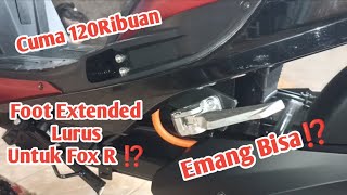 Pasang Foot Extended Lurus Untuk Polytron Fox R‼️Emang Bisa❓Yuk Kita Gasss