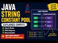 Java Strings Demystified | String Pool, Heap Memory & Intern() Explained| Crack Interview