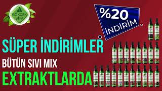 Bütün Sıvı Mix Extract Ürünlerinde %20 İndirim #gokcekmarket