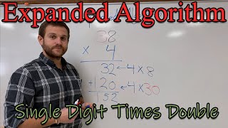Expanded Algorithm Single Digit Times Double Digit