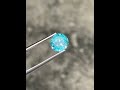 5.75 carats blue zircon stone round cut natural cambodian gemstone blue zircons gemstone