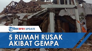 5 Unit Rumah Rusak setelah Gempa Guncang Sukabumi Dua Kali