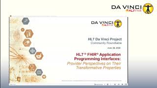 HL7 FHIR Application Programming Interfaces: Provider Perspective on Their Transformative Properties