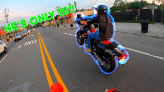 DRZ 400 WHEELIES!! | ACTV