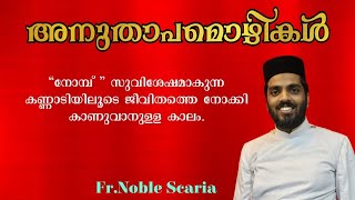 അനുതാപമൊഴികൾ-Day-17 Fr.Noble scaria-ആത്മശുദ്ധീകരണത്തിന്റെ പതിനേഴാം ദിനം