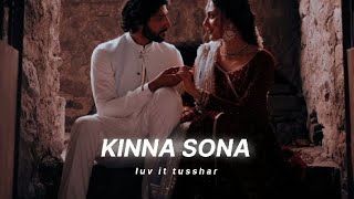 Kinna Sona - Lofi( Slowed+Reverb ) | Sunil Kamath | Bhaag Johnny | Luv It Tusshar