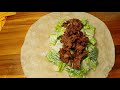 소고기또띠아랩 beef tortilla wrap 간단하게 만들어 부담없이 먹는 소고기 또띠아 simple made~