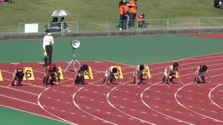 2020関西IC 男子100m予選(4-3+4) 第3組