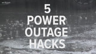 5 hacks to get you through a power outage
