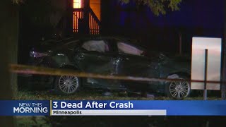 3 Dead After Carjacking Suspects Flee Police, Crash In North Minneapolis