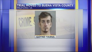 Trial moved to Buena Vista County