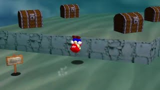 SM64 RTABC - Treasure of the Ocean Cave 1xA - 1:19.00