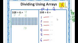 Dividing Using Arrays Part 1