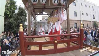 平成29年 富岡八幡宮例大祭 神幸祭 車列 清澄