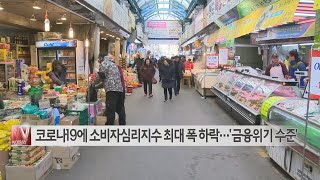 [이데일리N] 코로나19에 소비자심리지수 최대 폭 하락...'금융위기 수준’ 外