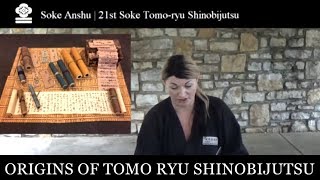 Tomo Ryu Shinobijutsu History & Tradition | Authentic Ninjutsu Training