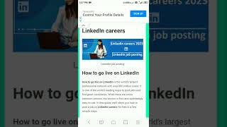 How to go live on LinkedIn