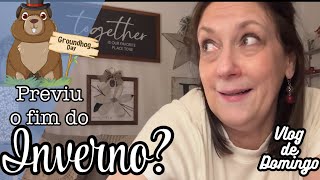 SEGUE O INVERNO E MEUS PROJETOS DENTRO DE CASA! | VLOG DE DOMINGO (VIDA NOS EUA)