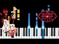 Poison - Hazbin Hotel - Easy Piano Tutorial