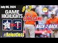 Houston Astros vs Minnesota Twins (07/06/24) Full game Highlights | 'StrosMan got it done! 🎯