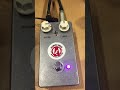 alchemy audio built lotus pedals snow job boost overdrive clone