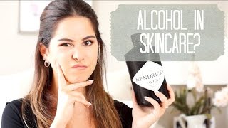 Alcohol in Skin Care Products | Ingredients Lists (English Subtitles)  | Ece Targıt