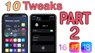 Top 10 Best Jailbreak Tweaks You MUST Try | Part 2