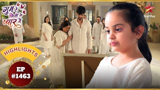 Sai के सवाल से घरवाले हुए emotional! | Ep.1463 | Sneak-peek|Ghum Hai Kisikey Pyaar Meiin|Mon-Sun|8PM